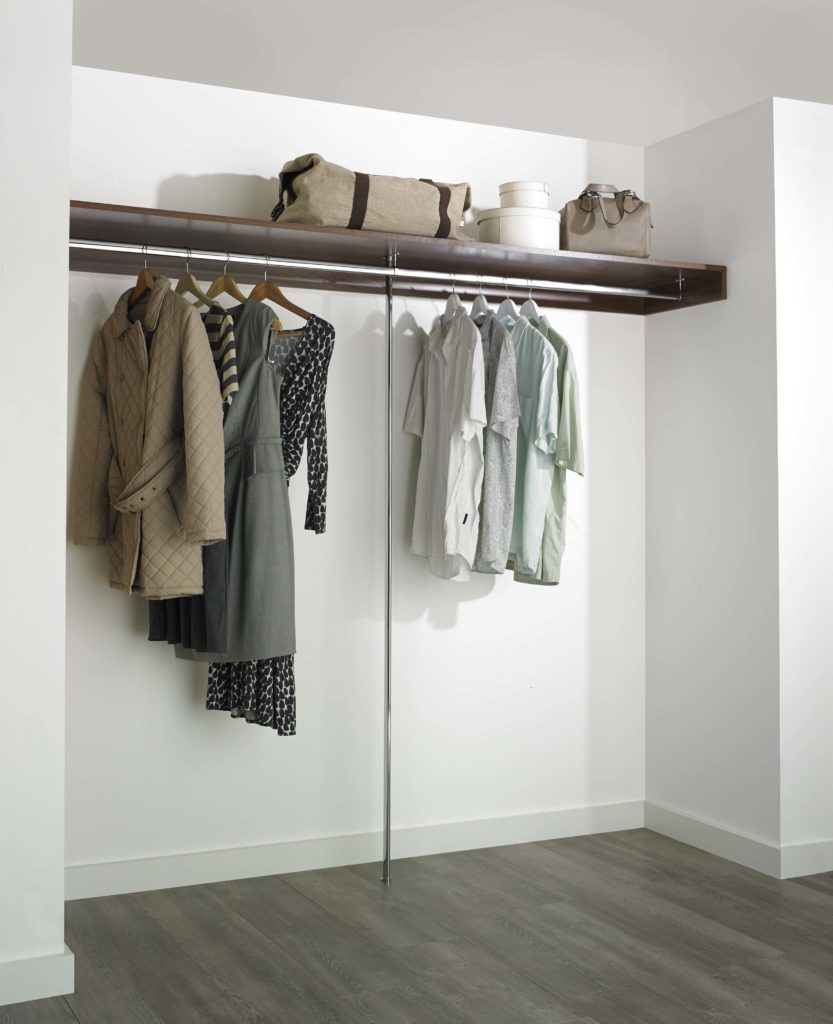 Premium Shelf and Hanging in Walnut Premium Shelf and Hanging in Walnut