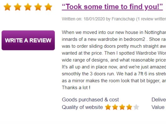 Sliding Wardrobe Reviewcentre 1