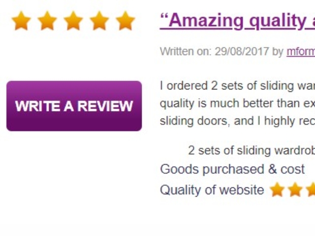 Sliding Wardrobe Reviewcentre 13