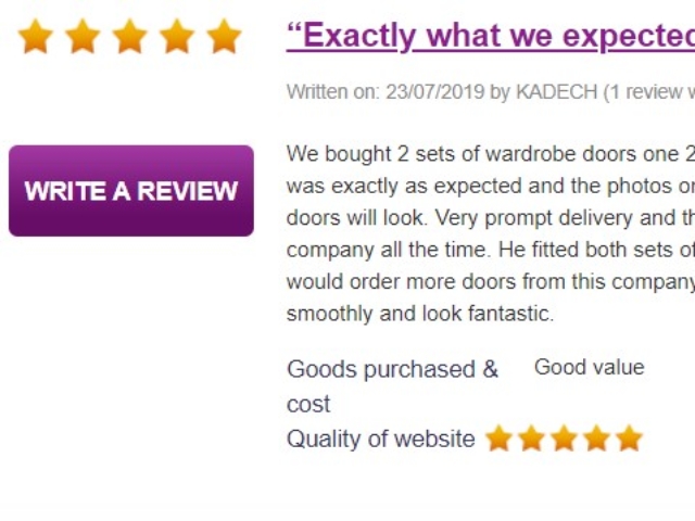 Sliding Wardrobe Reviewcentre 2