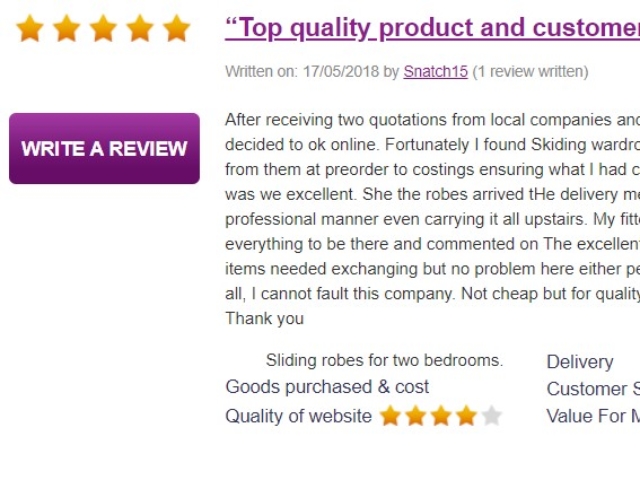 Sliding Wardrobe Reviewcentre 7