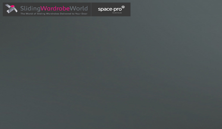 Graphite (Frame Only) - Sliding Wardrobe World™ SpacePro™