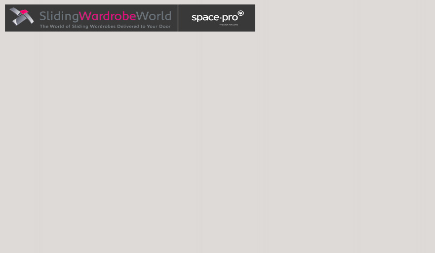 Dove Grey MFC - Sliding Wardrobe World™ SpacePro™