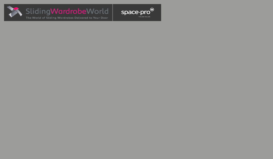 Silver MFC - Sliding Wardrobe World™ SpacePro™ Silver MFC - Sliding Wardrobe World™ SpacePro™