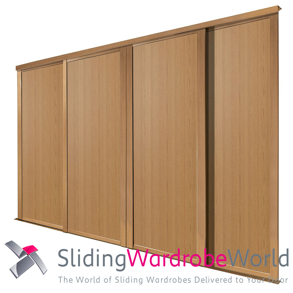 10023301.jpg 4 Shaker Oaks Doors (4 Panel)