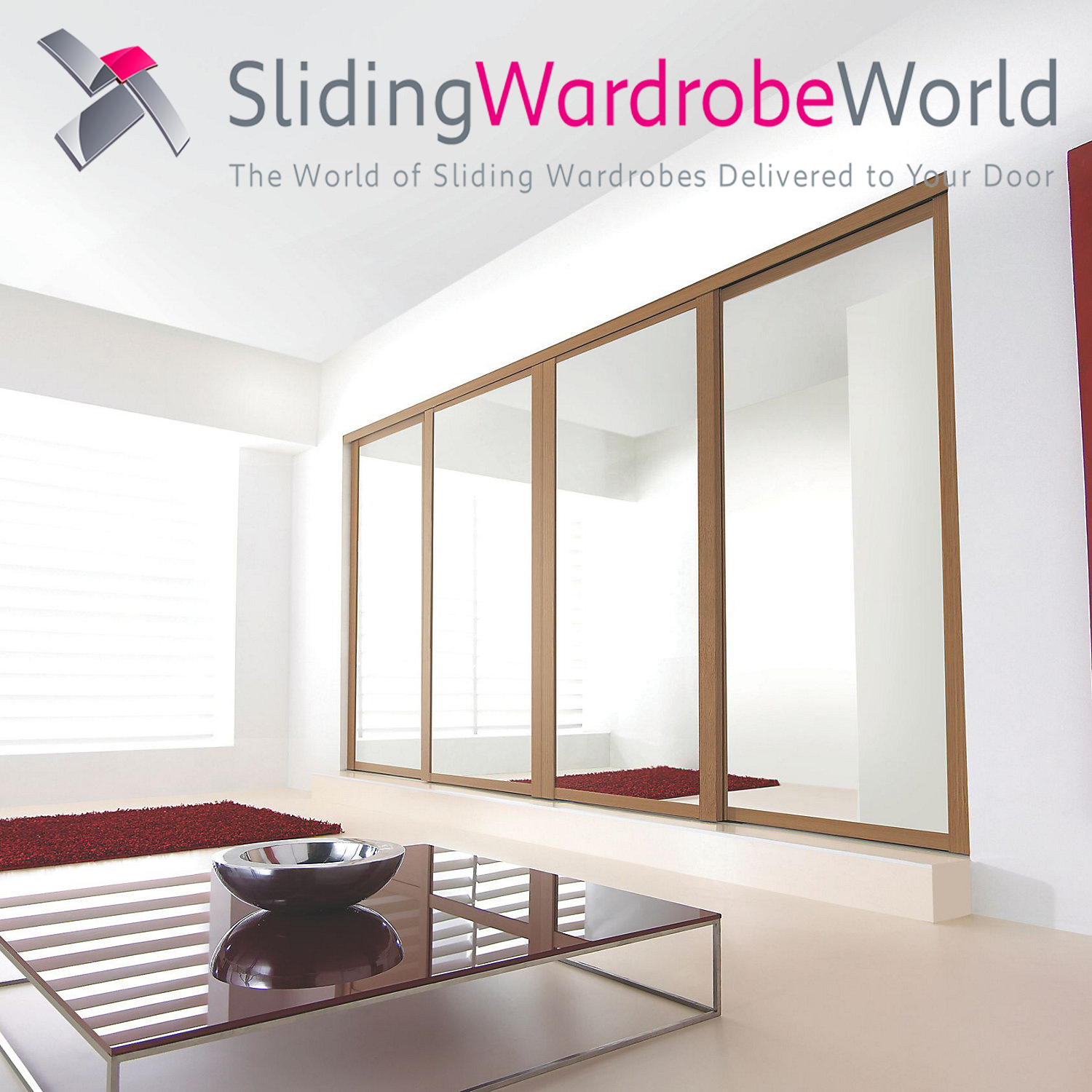 38757801.jpg 4 Shaker Oak Mirror Doors