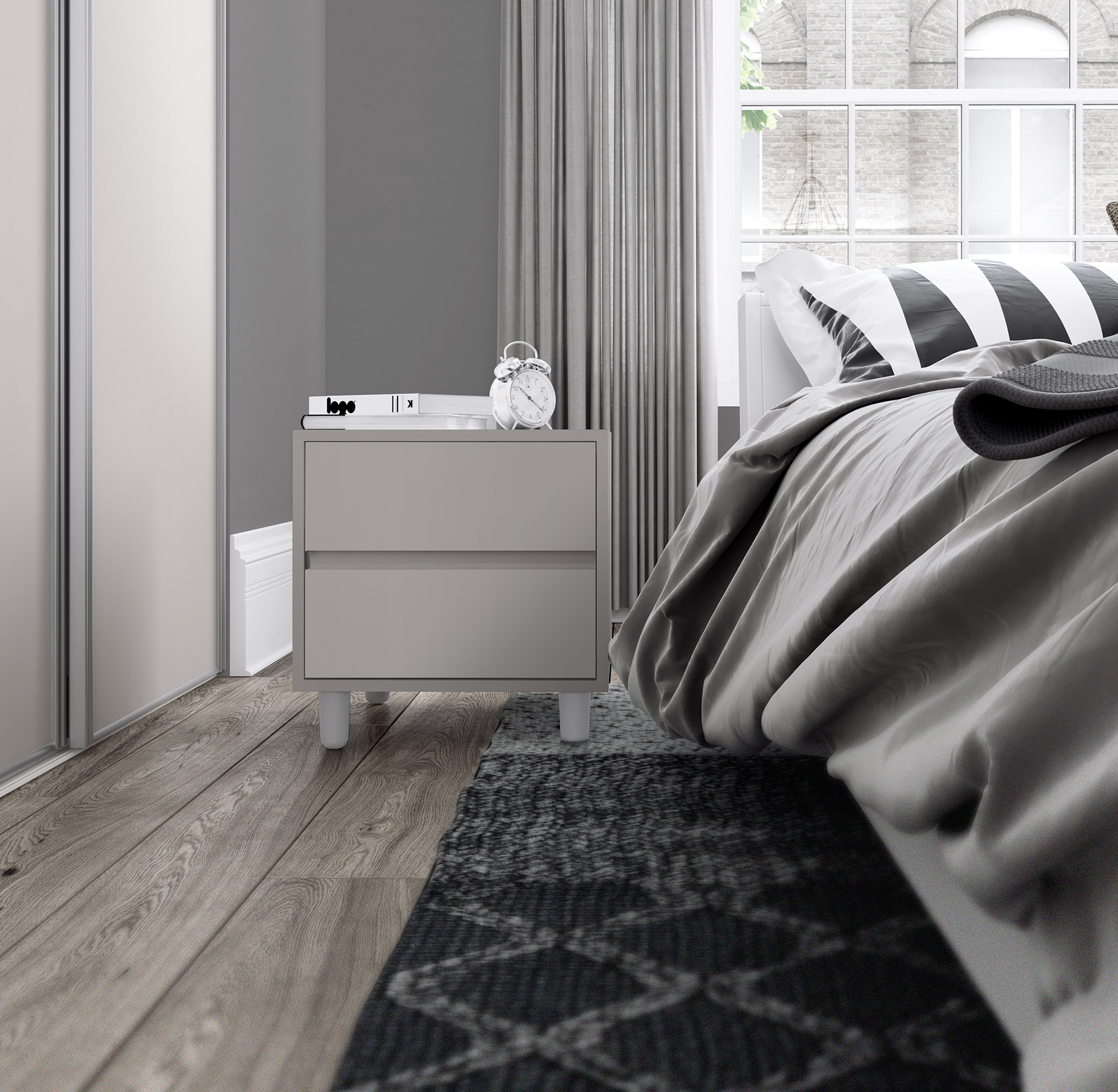 44423901.jpg SpacePro Freestanding 2 Drawer Unit