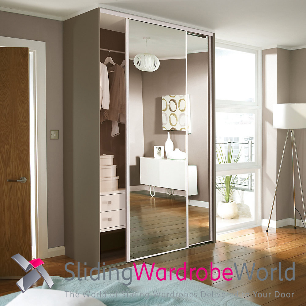 69165701-1.jpg 2 White Framed Mirror Doors