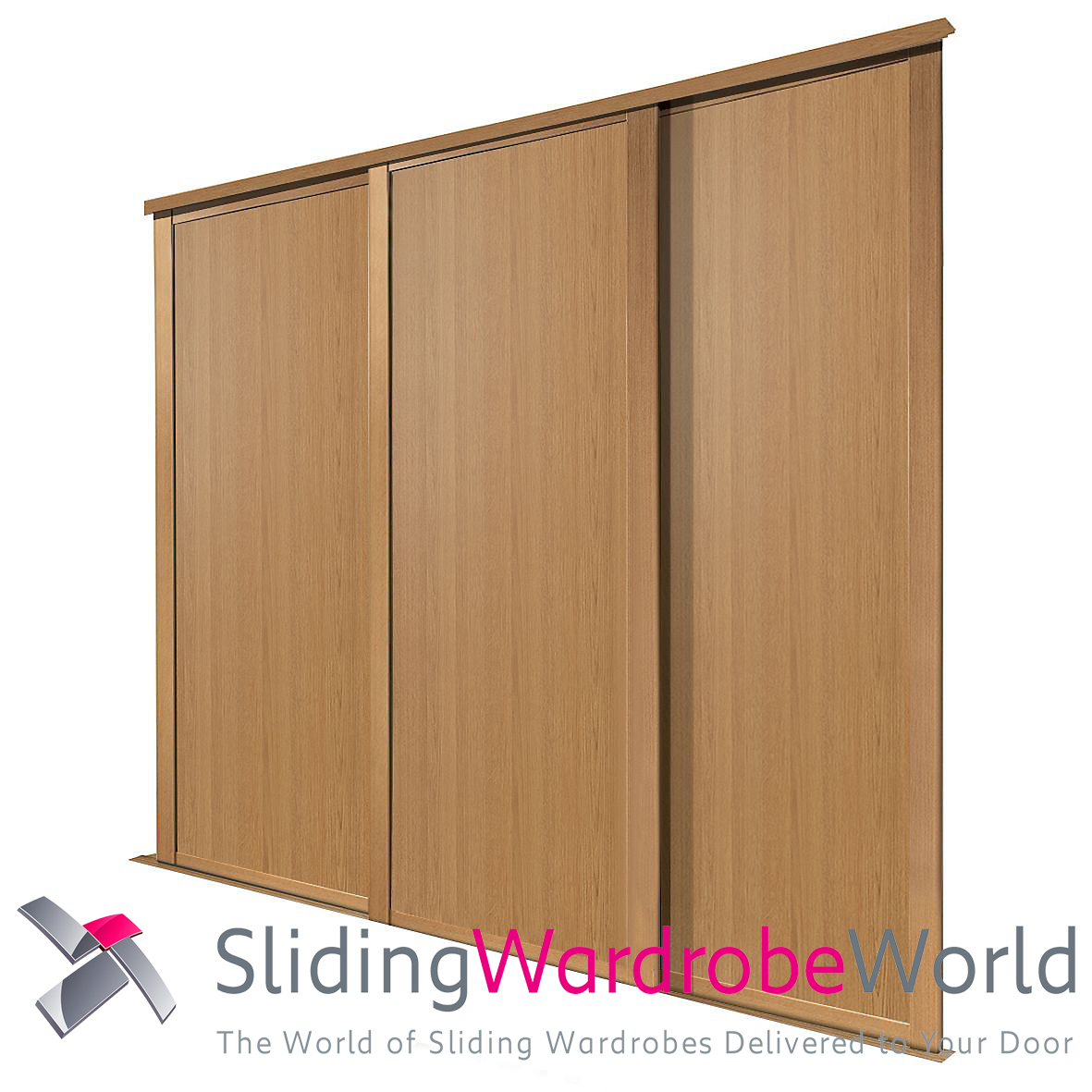 79503101.jpg 3 Shaker Oaks Doors (3 Panel)