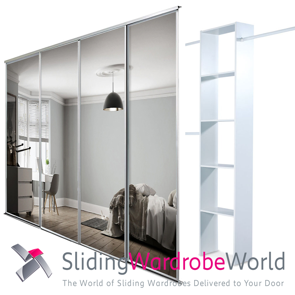 86065101-1.jpg 4 White Framed Mirror Doors & Interior
