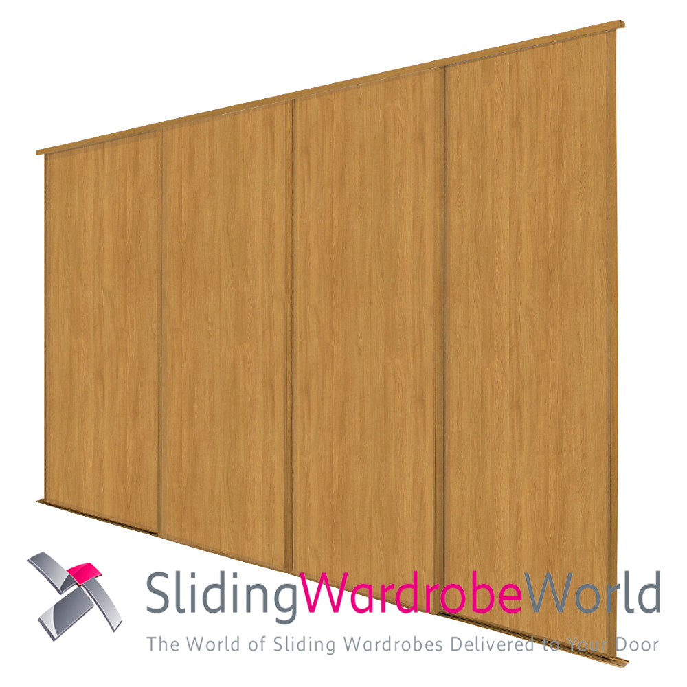95901501.jpg 4 Oak Sliding Wardrobe Doors