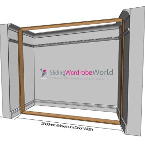 SpacePro Multipurpose Wall and Floor Liner for Sliding Wardrobes