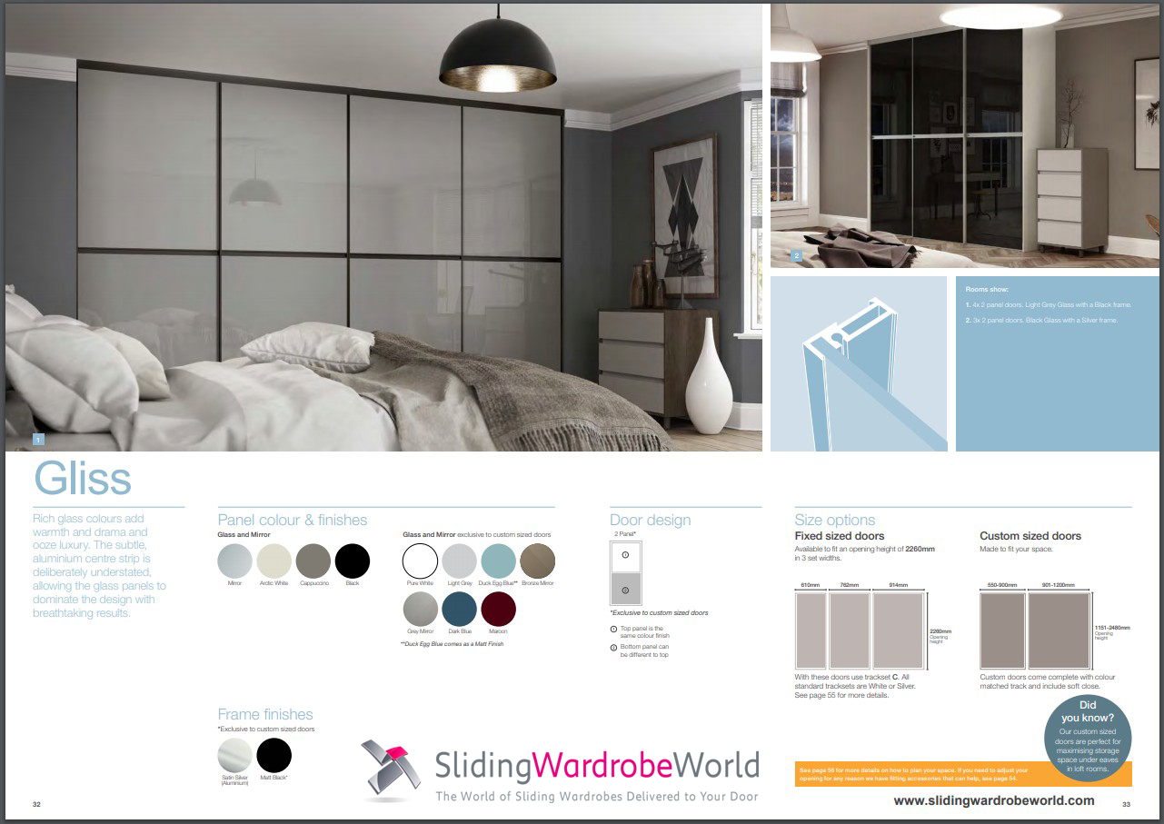 Gliss Minimalist Brochure Page 2 Gliss Minimalist Brochure Page 2