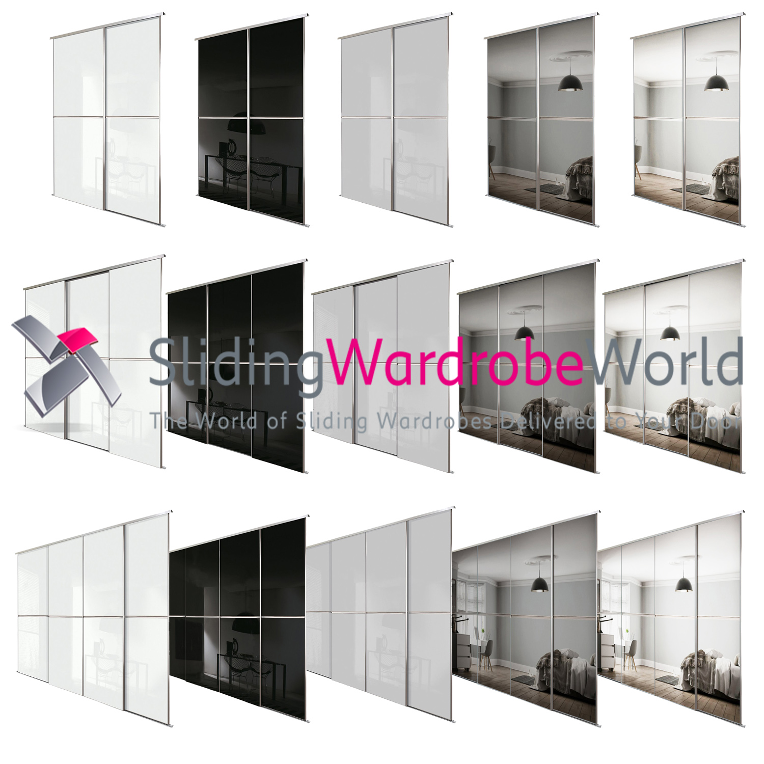 Minimalist Sliding Wardrobe Door Kits MASTER Minimalist Sliding Wardrobe Door Kits MASTER