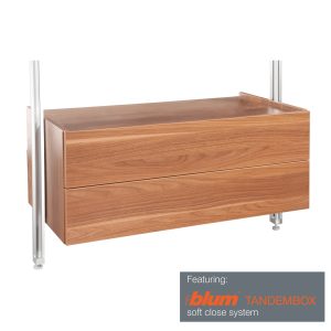 Relax 900mm Walnut Drawer Box