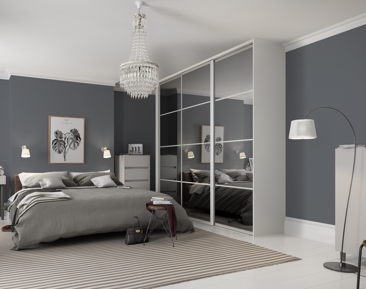 Ellipse_3D_4 Panel_Mirror_Silver Frame_08.19_S4 Large