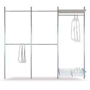 SpacePro Aura Kit 11 hanging shelving and shoe rack