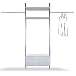 SpacePro Aura Kit 5 with 900mm drawers