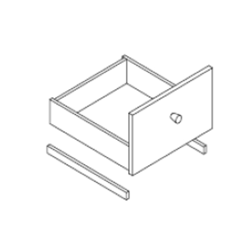 Egger Economy Interior Drawer Kit Egger Economy Interior Drawer Kit